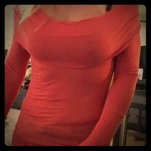 Free People off shoulder top